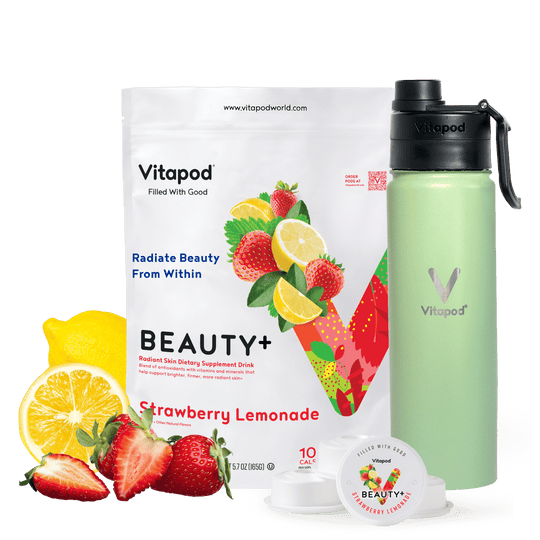 Vitapod Go Starter Bundle - BEAUTY+ Strawberry Lemonade