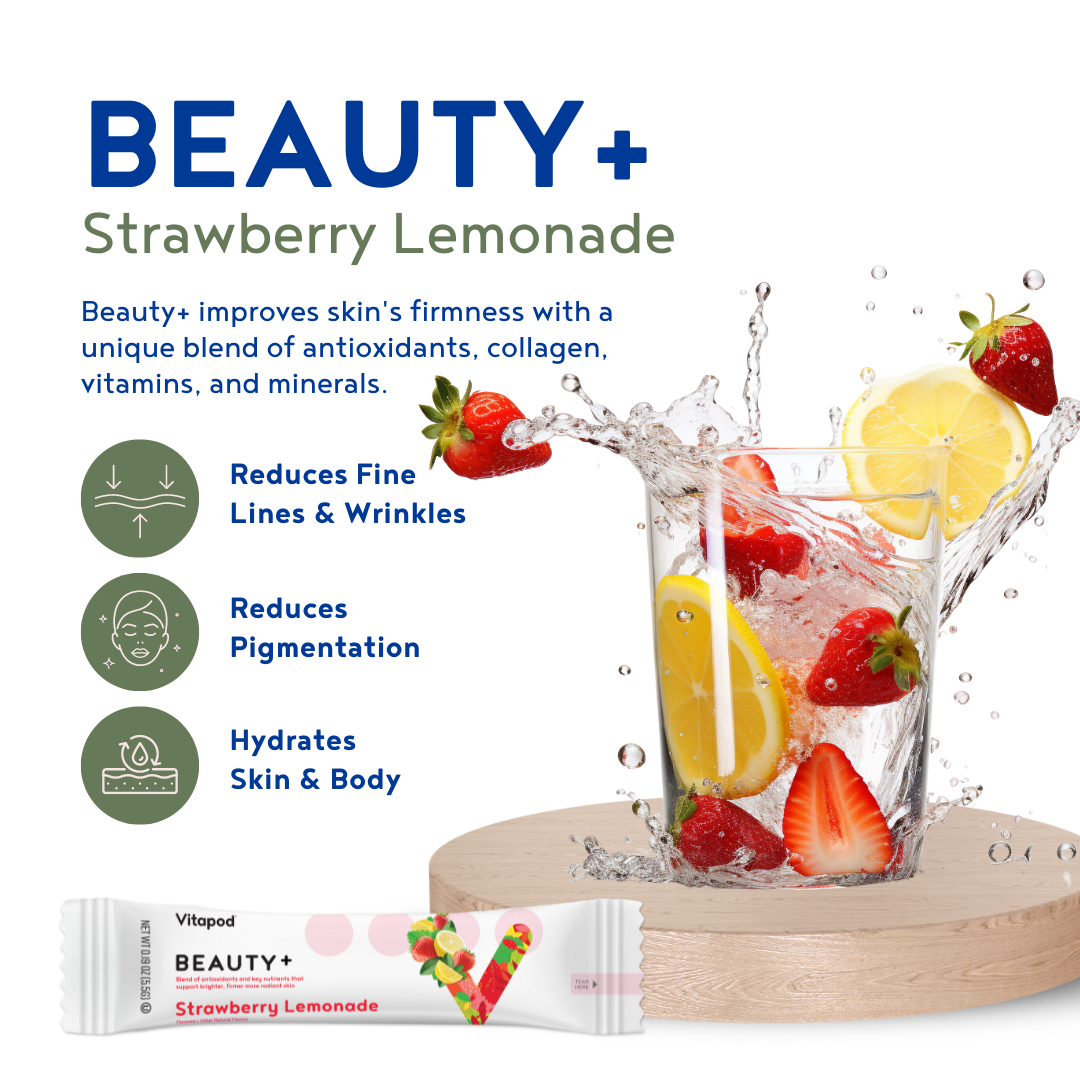 Beauty+ Strawberry Lemonade, 24 Sticks