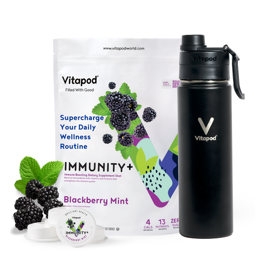 Vitapod Go Starter Bundle - IMMUNITY+ Blackberry Mint