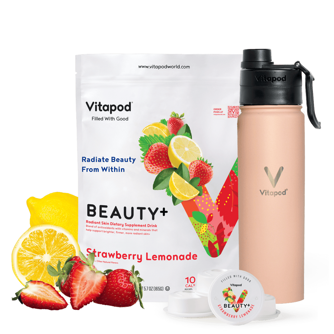 Vitapod Go Starter Bundle - BEAUTY+ Strawberry Lemonade
