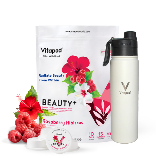 Vitapod Go Starter Bundle - BEAUTY+ Raspberry Hibiscus