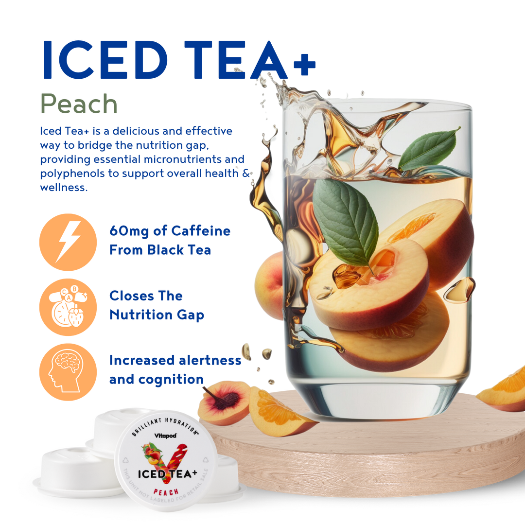 Vitapod Go Starter Bundle - ICED TEA+ Peach