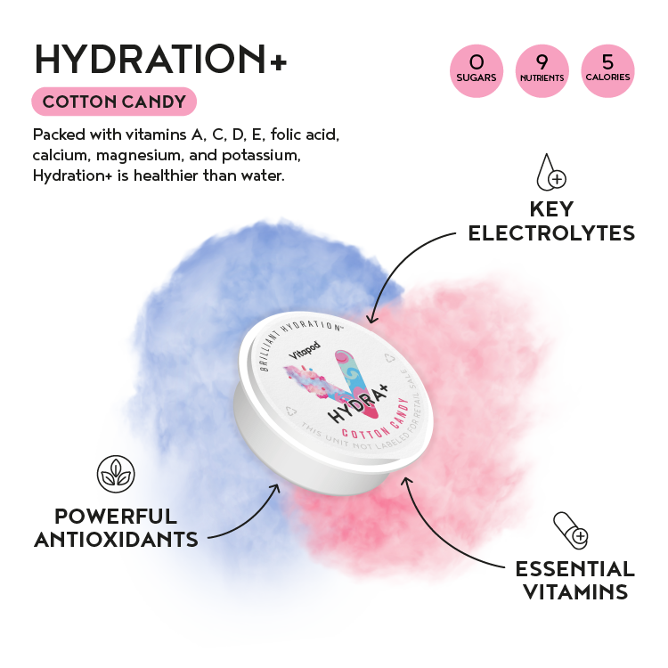 Hydra+ Cotton Candy, 30 Pods