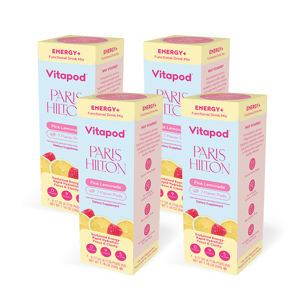 Paris Hilton x Vitapod Energy+ Pink Lemonade, 28 pods