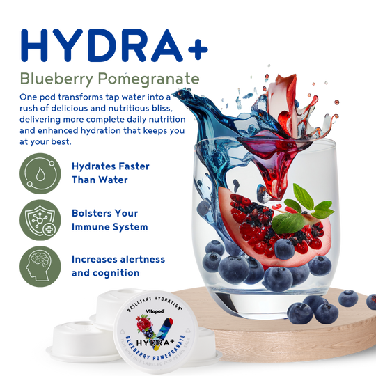 Hydra+ Blueberry Pomegranate, 30 Pods