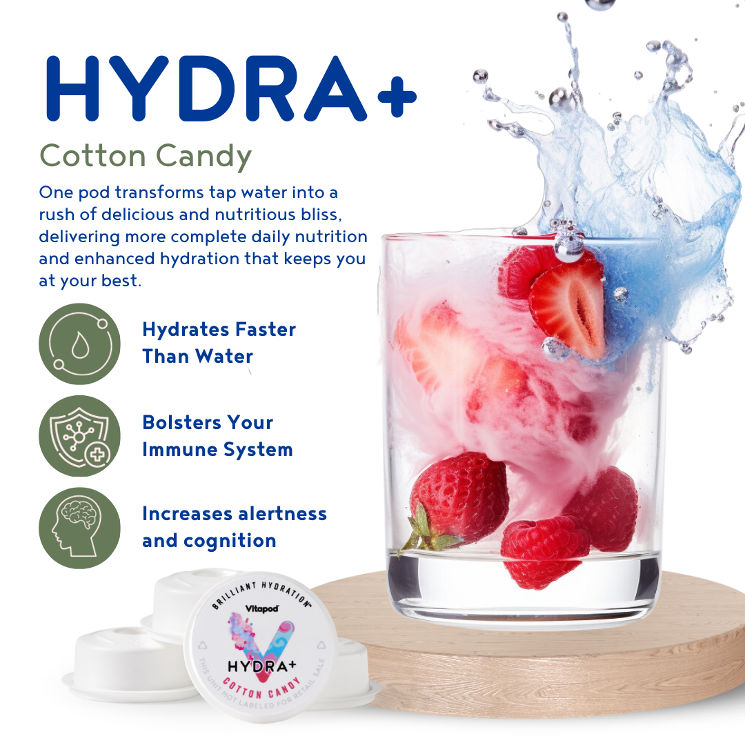 Hydra+ Cotton Candy, 30 Pods