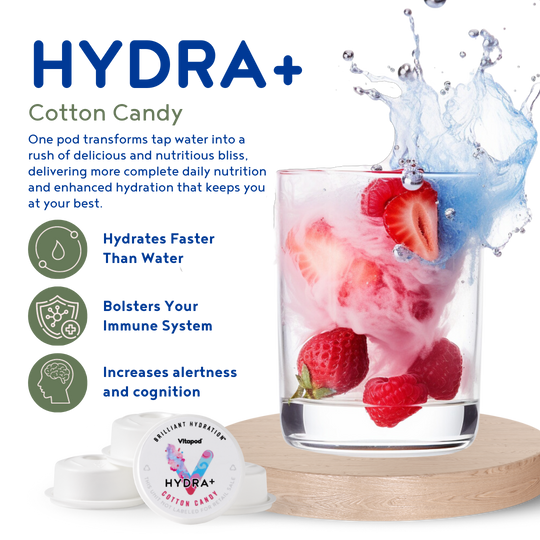 Hydra+ Cotton Candy, 30 Pods