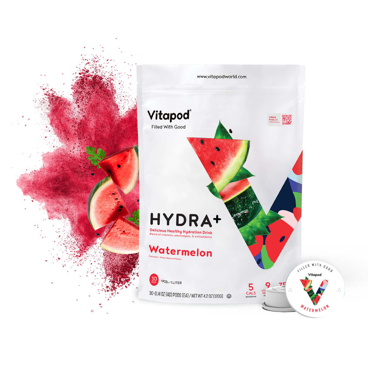 Hydra+ Watermelon, 30 Pods