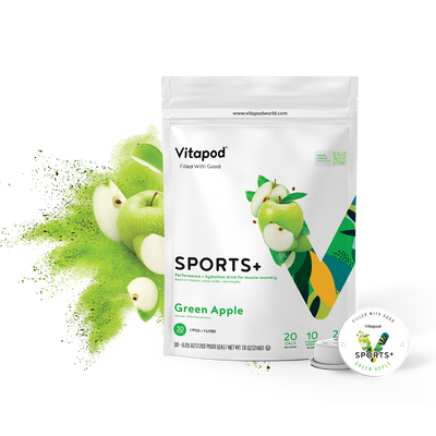 Sports+ Green Apple, 30 Pods