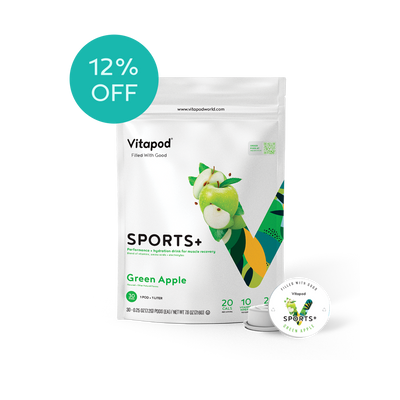 Sports+ Green Apple, 30 Pods