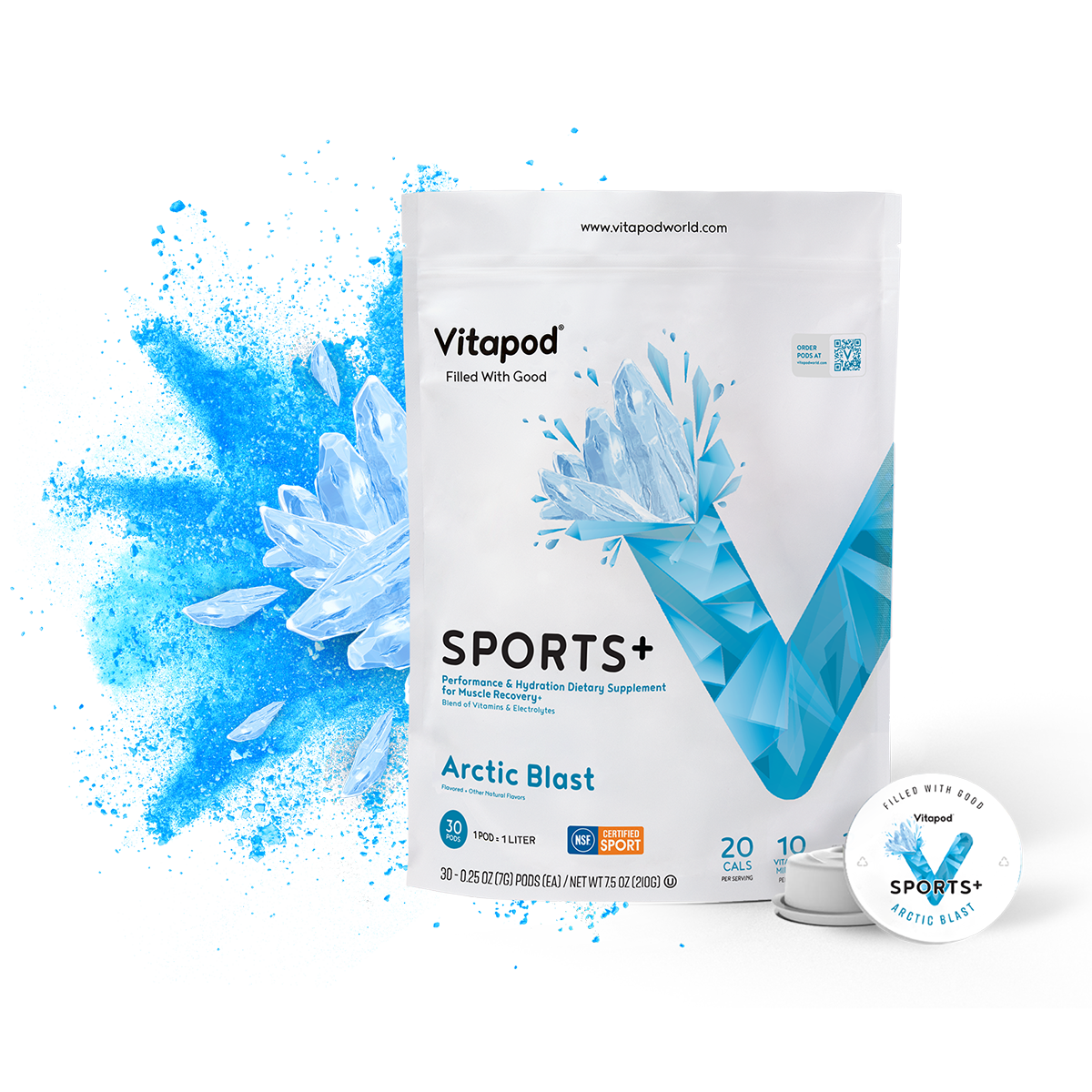 Sports+ Arctic Blast, 30 Pods