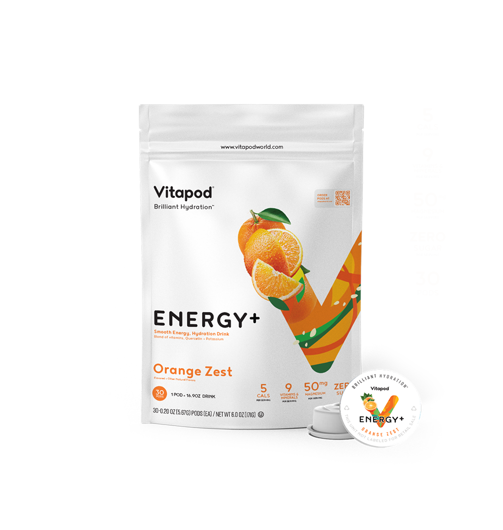 Energy+ Orange Zest, 30 Pods - 6 Months