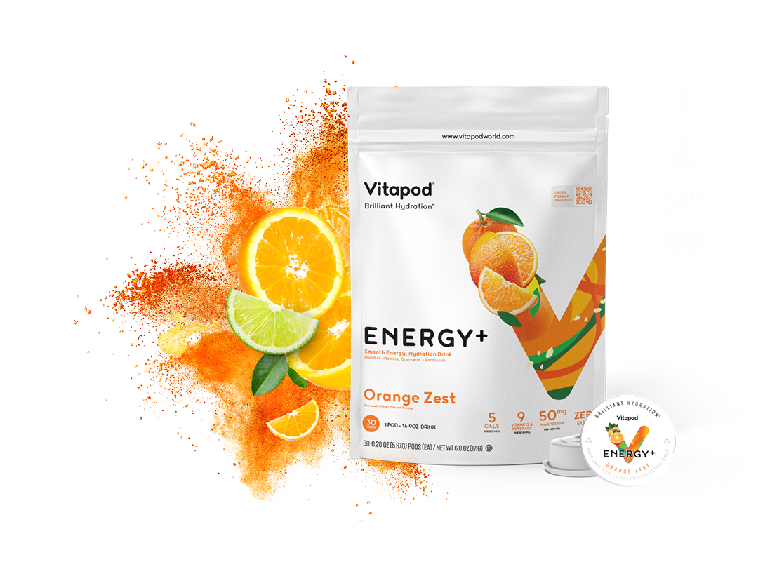 Energy+ Orange Zest, 30 Pods - 6 Months