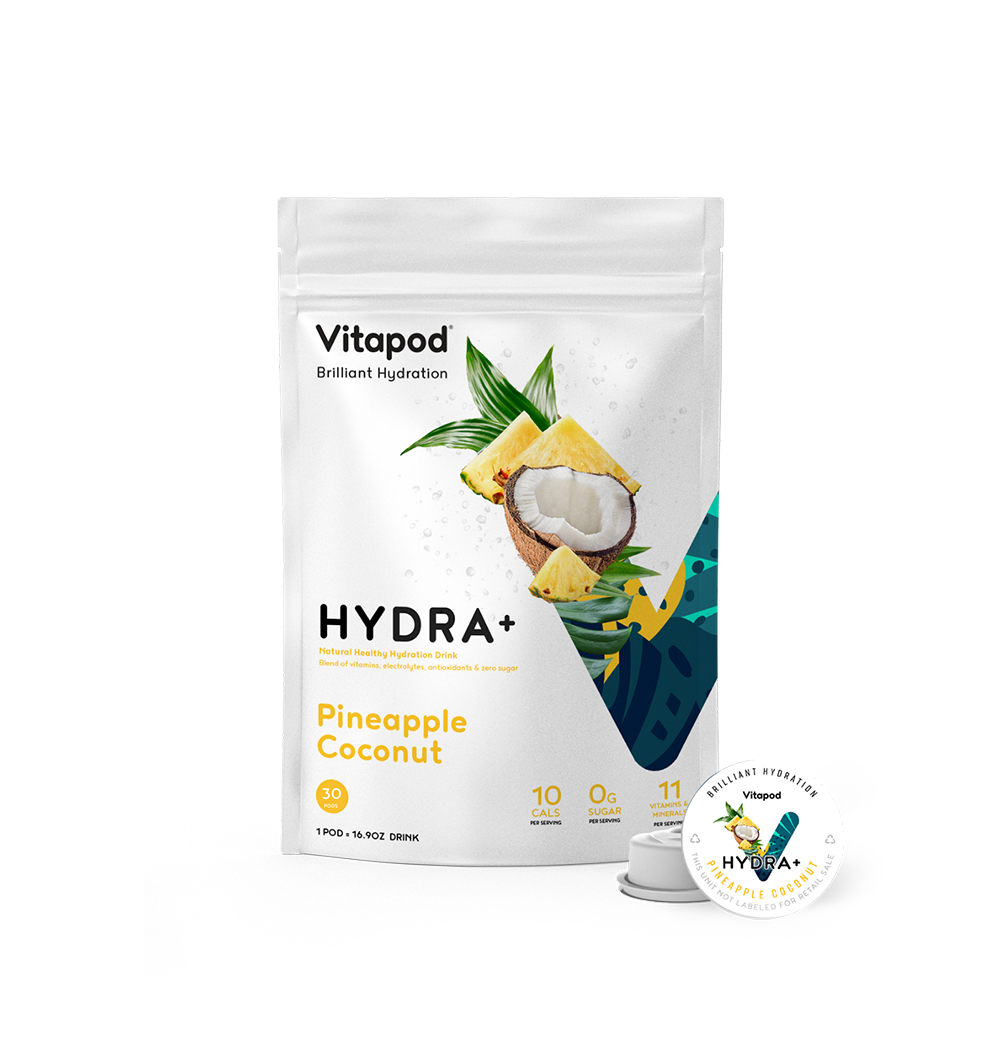 Hydra+ Pineapple Coconut, 30 Pods - 3 Months